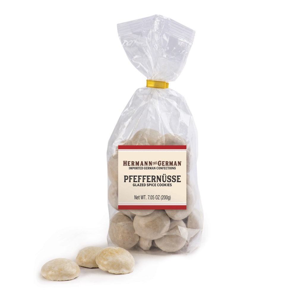 Hermann the German Glazed Pfeffernüsse Cookies Bag