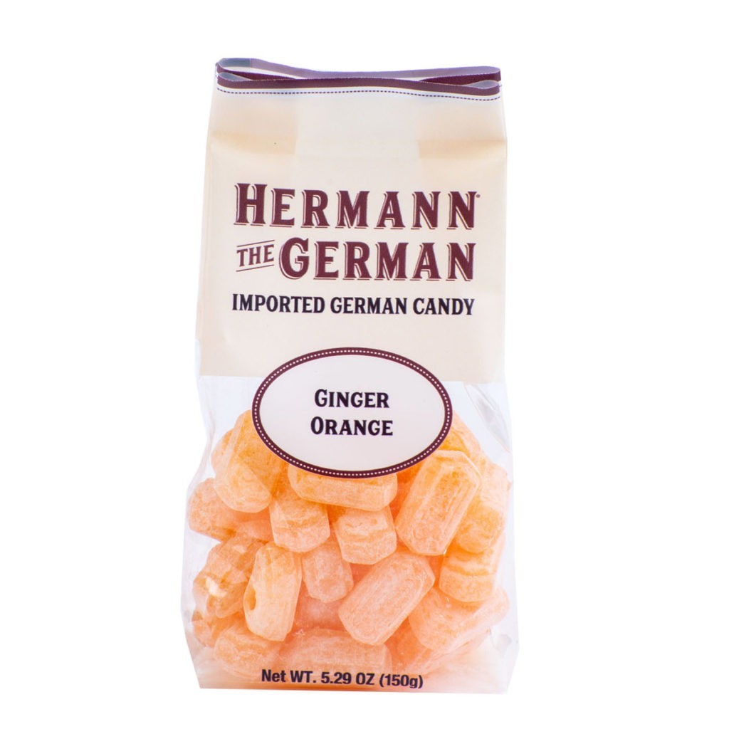 Hermann the German Ginger Orange Candy