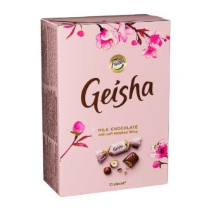 Fazer Geisha Milk Chocolate with Hazelnut Filling
