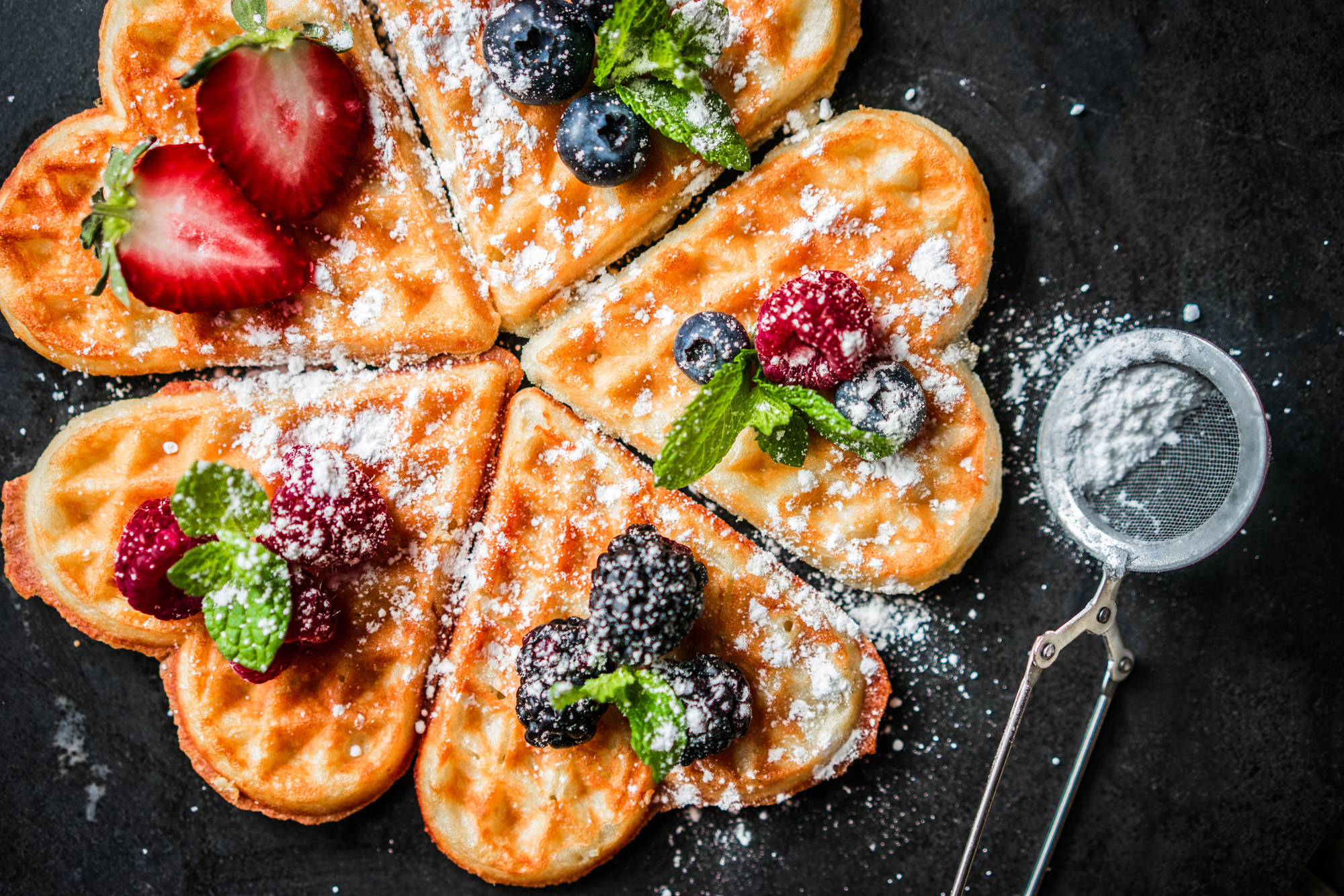 Traditional Swedish Waffles - Lars Own