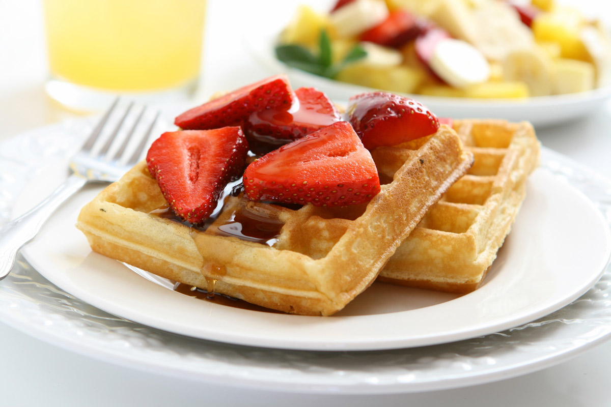 Homestyle Buttermilk Waffles Recipe